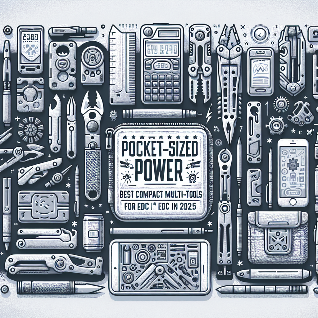 Pocket-Sized Power: Best Compact Multi-Tools for EDC in 2025