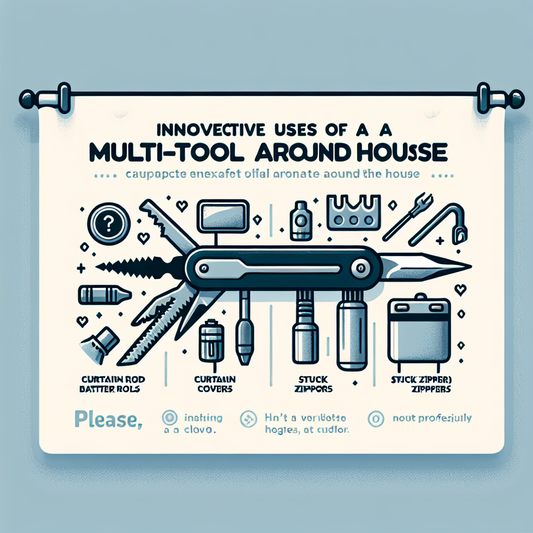 10 Unexpected Places to Use a Multi-Tool Around the House