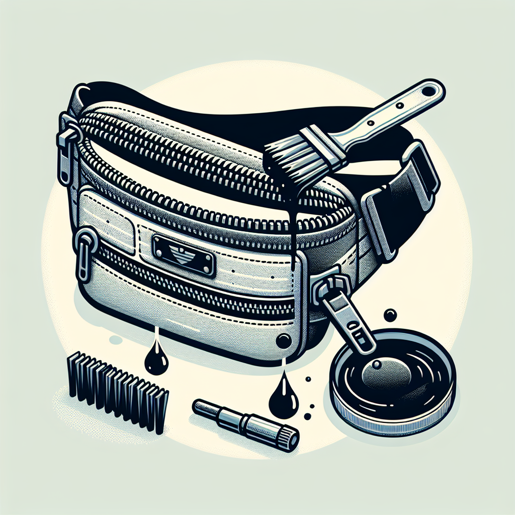 How to Maintain Zippers on Your Tactical Waist Bag