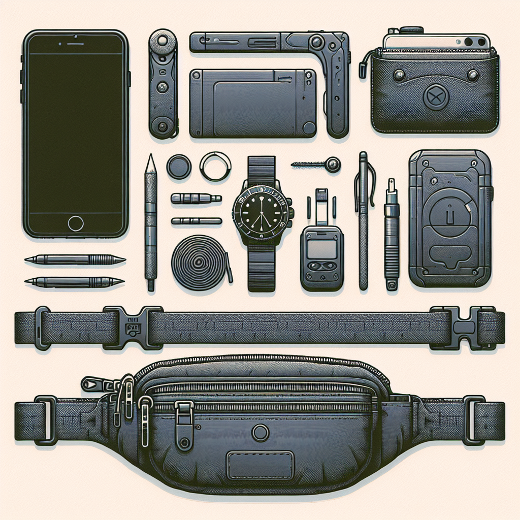 5 EDC Gadgets Worth Carrying in Your Slim Utility Waist Bag