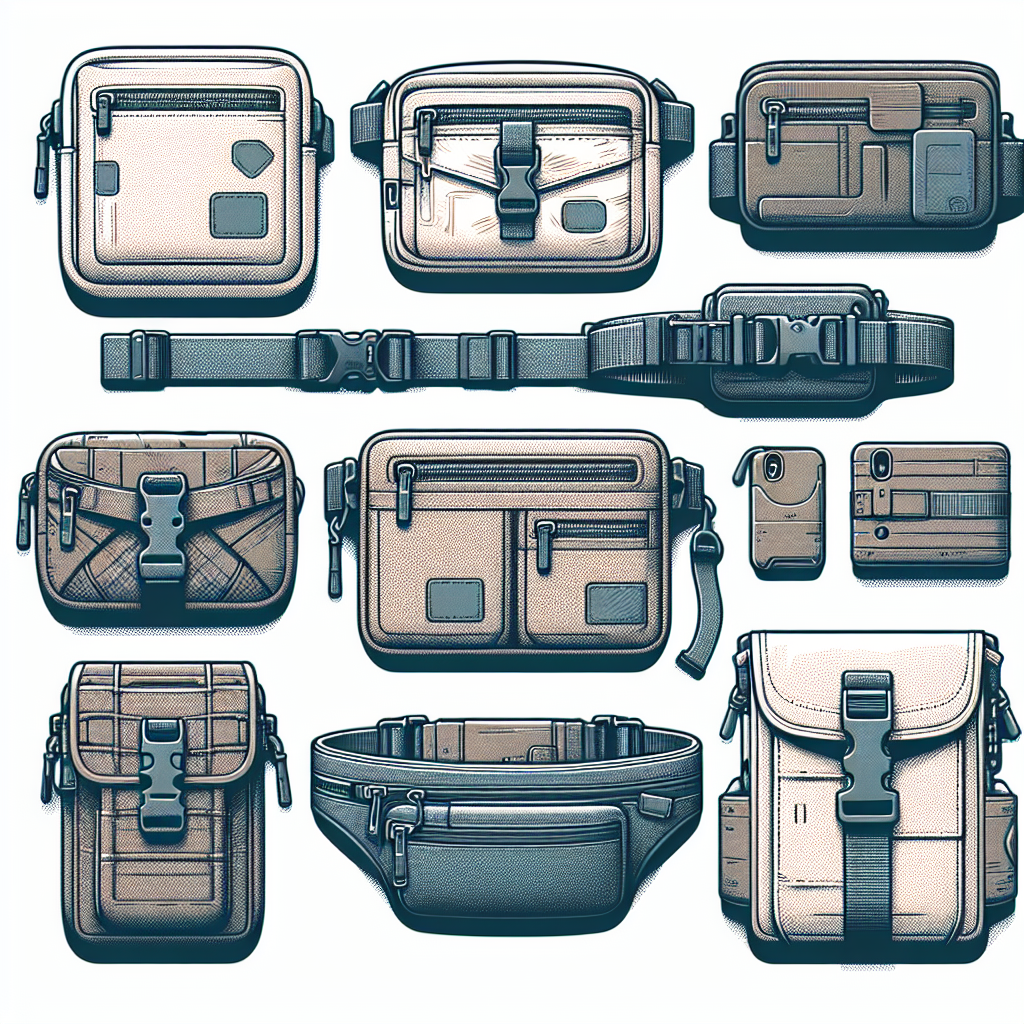 Top 10 EDC Gadget Slim Utility Waist Bags You Should Consider