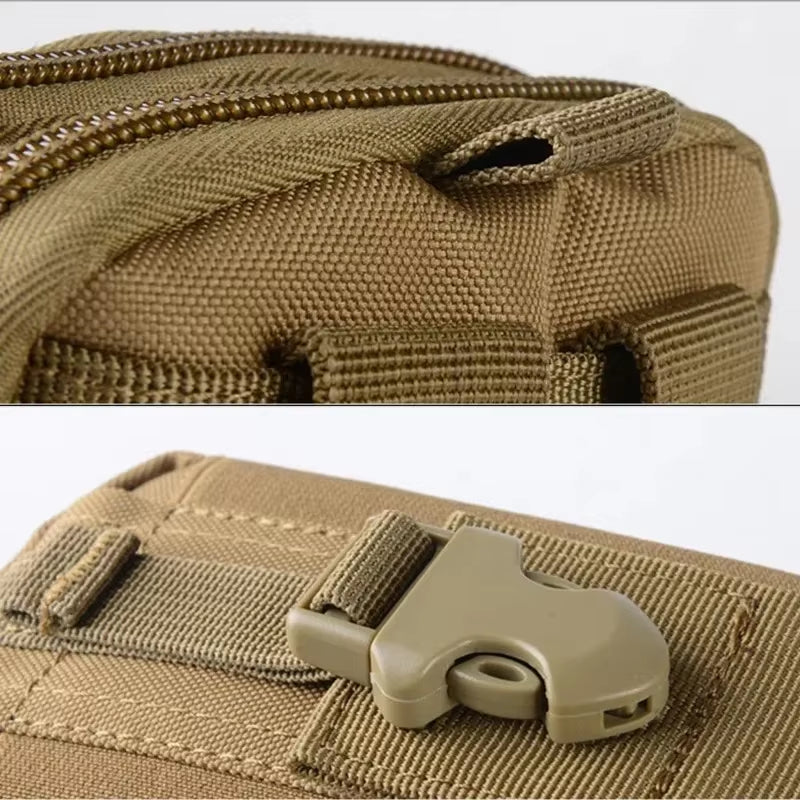 Molle Pouch Multipurpose Waist Bag Tactical Holster Waist Belt Pack Wallet Pouch Purse Phone Case