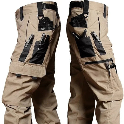 Tactical Pants Men Waterproof Waterproof Pants Men Combat Trousers Outdoor Multi-Pocket Wear-Resistant Cargo Pant