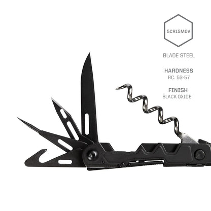 Powerlitre Multi-Tool Lightweight Mini EDC Hiking Pliers Professional Tool Camping Functional Outdoor Hand Tools PL1001/1002