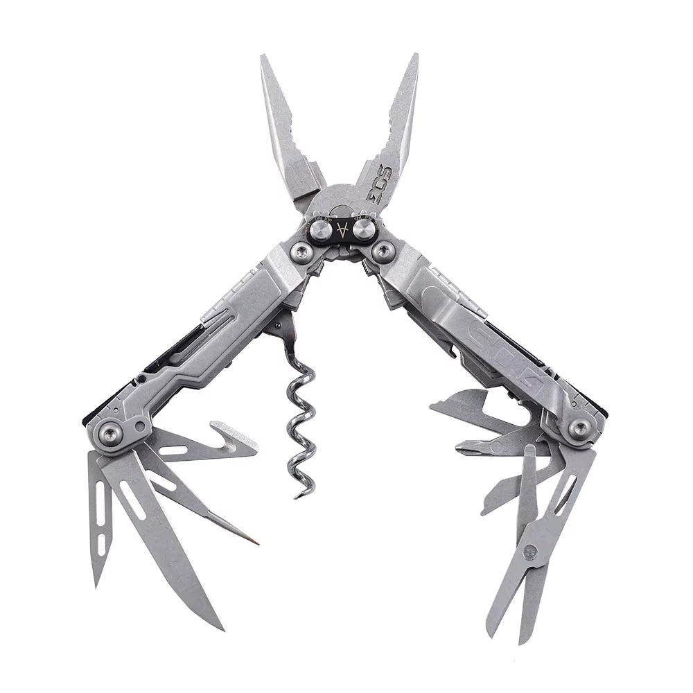 Powerlitre Multi-Tool Lightweight Mini EDC Hiking Pliers Professional Tool Camping Functional Outdoor Hand Tools PL1001/1002