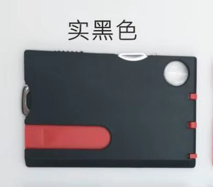 10 in 1 Portable Hiking Cards Pocket Credit Card Portable Multi Tools Outdoor Survival Camping Equipment EDC Tool Gear