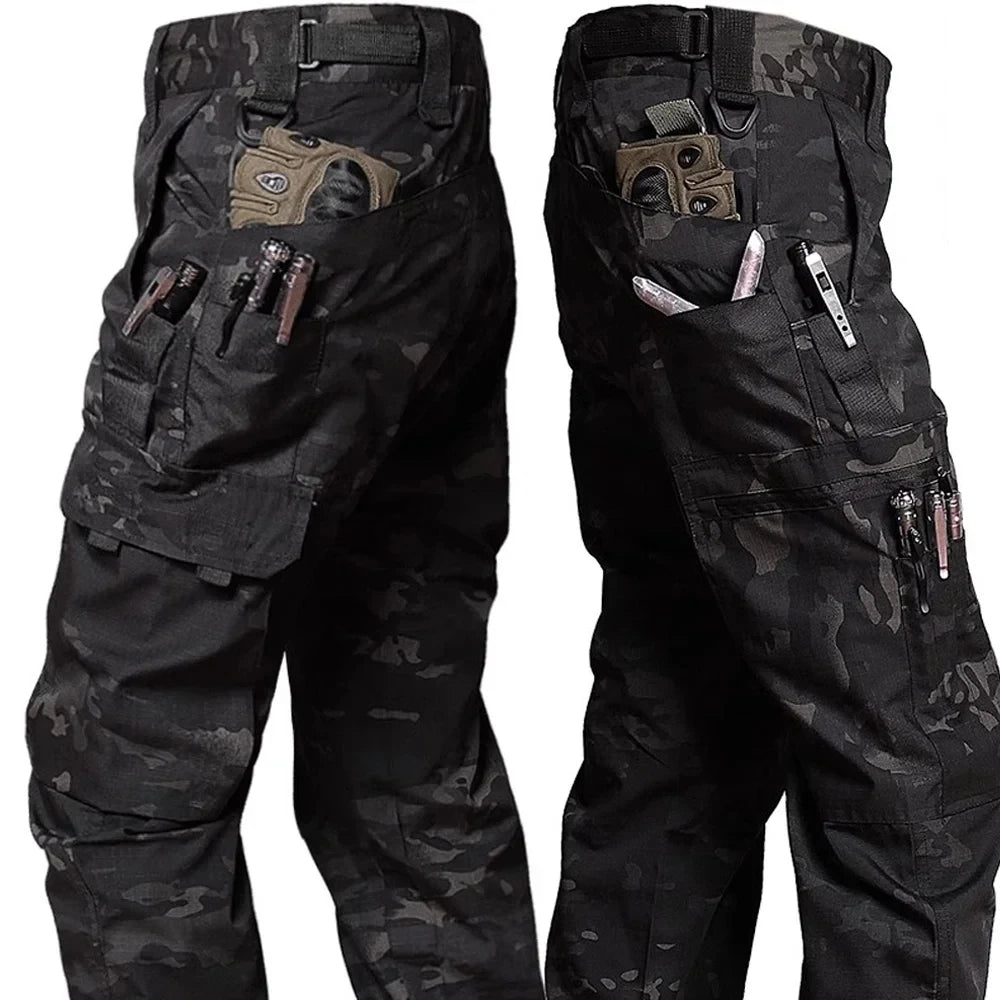 Tactical Pants Men Waterproof Waterproof Pants Men Combat Trousers Outdoor Multi-Pocket Wear-Resistant Cargo Pant