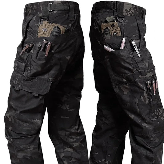 Tactical Pants Men Waterproof Waterproof Pants Men Combat Trousers Outdoor Multi-Pocket Wear-Resistant Cargo Pant